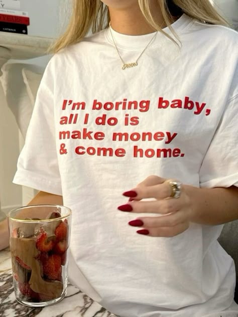 I'm Boring Baby - Oversized Tee