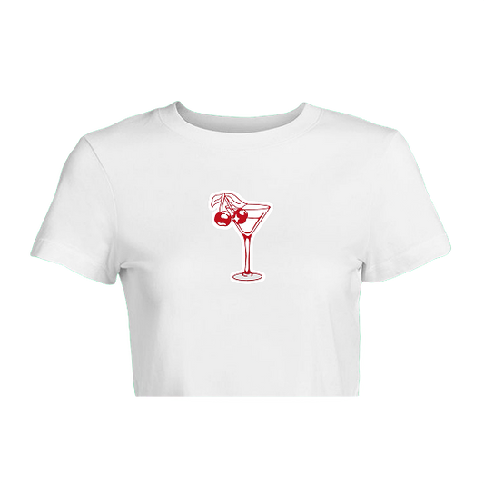 Martini Glass - Crop Top